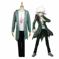 Anime Danganronpa 2: Goodbye Despair Nagito Komaeda Outfit Cosplay Costume