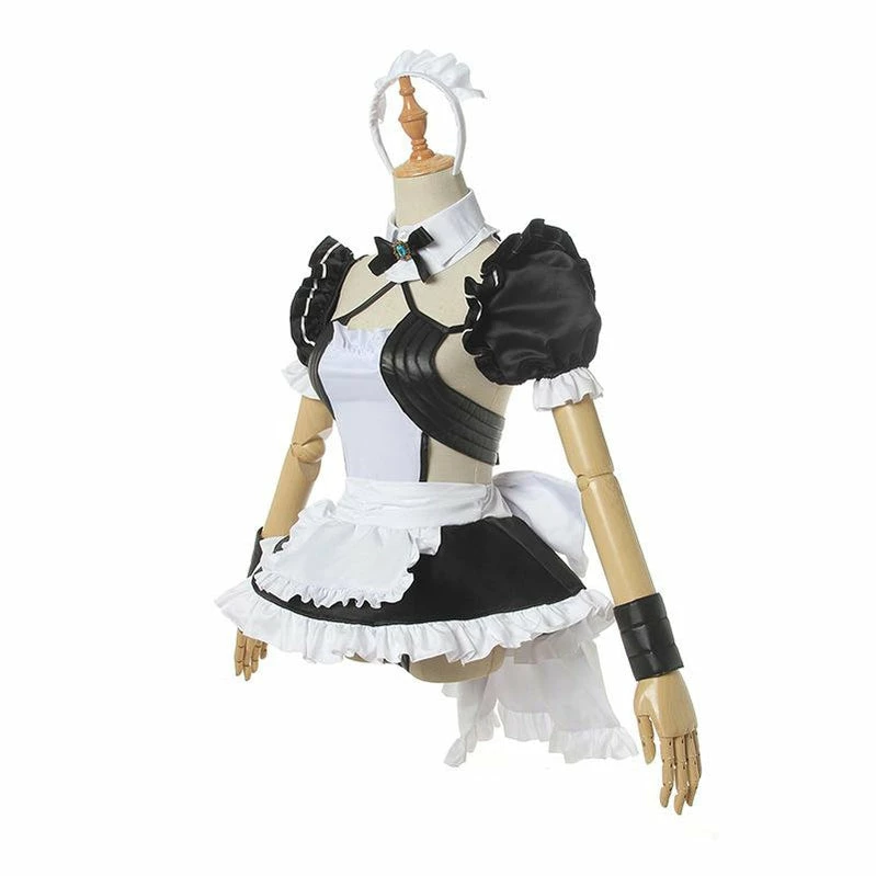 FGO Fate Grand Order Shuten Douji Sexy Maid Dress Uniform Cosplay Costumes 5 FGO Fate Grand Order Shuten Douji Sexy Maid Dress Uniform Cosplay Costumes - Image 3