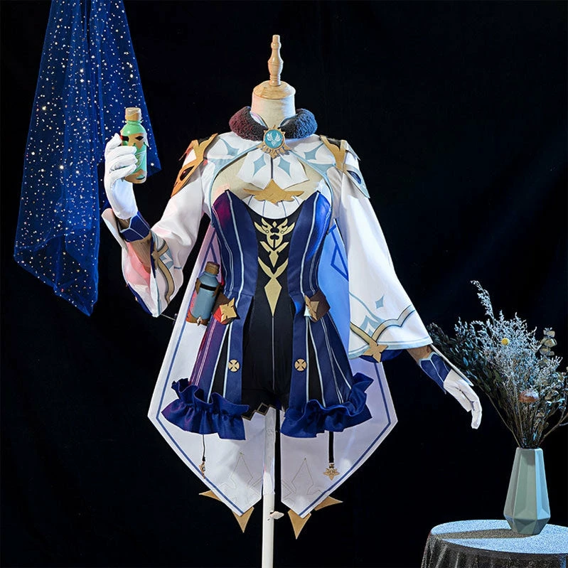 Game Genshin Impact Sucrose Fullsuit Cosplay Costumes 4 Game Genshin Impact Sucrose Fullsuit Cosplay Costumes - Image 2
