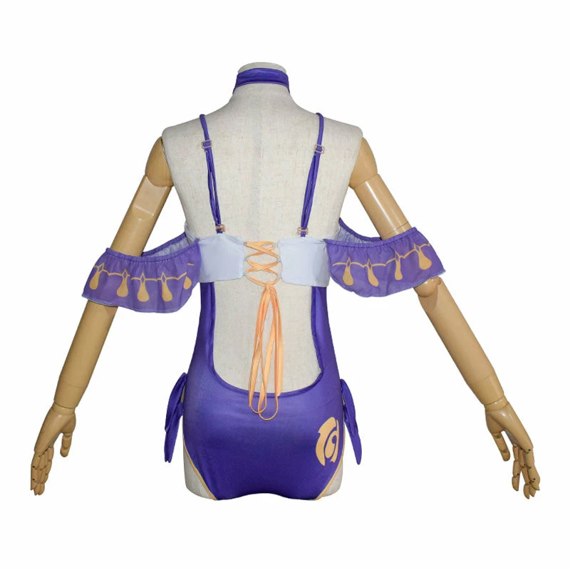 Game Genshin Impact Lisa Minci Swimsuit Cosplay Costumes 4 Game Genshin Impact Lisa Minci Swimsuit Cosplay Costumes - Image 2