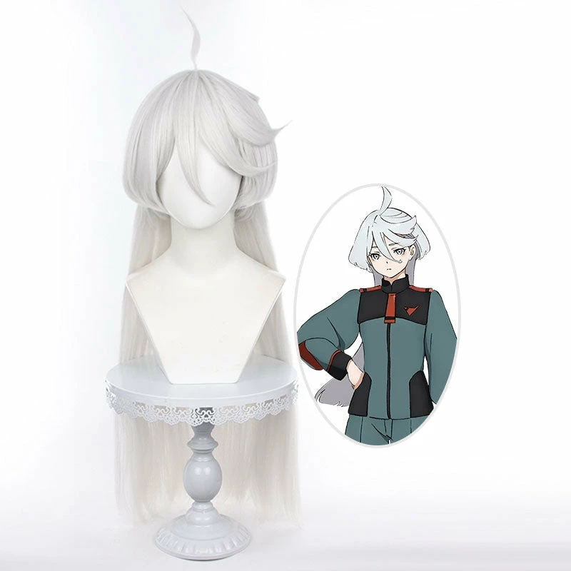 Anime Mobile Suit Gundam: The Witch From Mercury Miorine Rembran Cosplay Wigs 4 Anime Mobile Suit Gundam: The Witch From Mercury Miorine Rembran Cosplay Wigs - Image 2