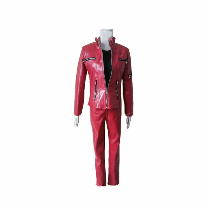 Anime Ghost In The Shell Kusanagi Motoko Red Cosplay Costume 4 Anime Ghost In The Shell Kusanagi Motoko Red Cosplay Costume - Image 2