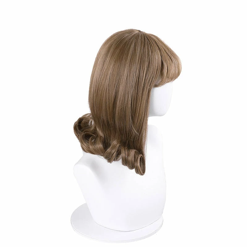 Women Fashion Short Brown Curls Sweet Bangs Lolita Wig 6 Women Fashion Short Brown Curls Sweet Bangs Lolita Wig - Image 5