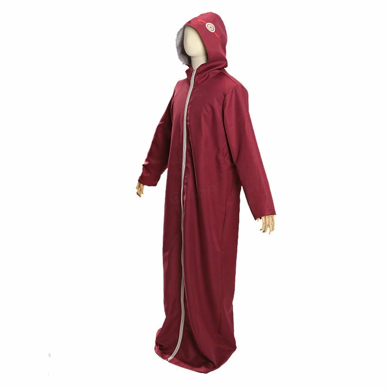 Anime Naruto Kabuto Yakushi Cloak Cosplay Costume 4 Anime Naruto Kabuto Yakushi Cloak Cosplay Costume - Image 2