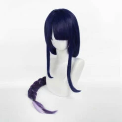 Game Genshin Impact Raiden Shogun Twist Braid Blue Gradient Purple Cosplay Wigs -COSPLAY CLANS Sales Store 2 4e701a4a f0e2 4713 aad3 6bc7a259e02d