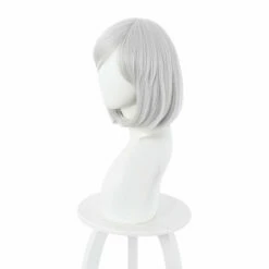 Anime Akudama Drive Cutthroat Short White Cosplay Wigs -COSPLAY CLANS Sales Store 2 5fd8c659 f9e4 4912 b403 662d38c85f7c