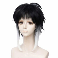 Anime Bungo Stray Dogs Ryunosuke Akutagawa Cosplay Wigs -COSPLAY CLANS Sales Store 2 660696e6 68e8 46a4 a32d 666453d11902