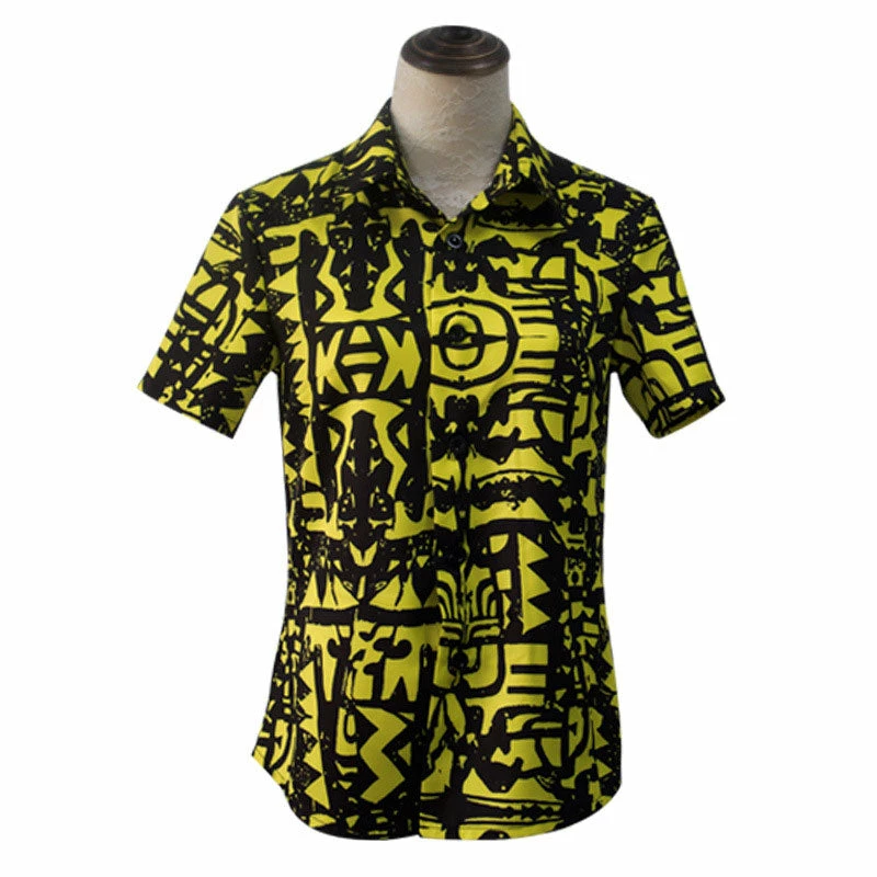 Stranger Things 3D Digital Print Short Sleeve Shirt Cosplay Costumes 4 Stranger Things 3D Digital Print Short Sleeve Shirt Cosplay Costumes - Image 2