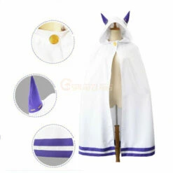 Anime Re:Zero Starting Life In Another World Emilia Cloak Cosplay Costume -COSPLAY CLANS Sales Store 2 745293fd d83f 4d74 937a bd9888c14a5c