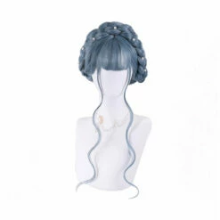 Ladies Fashion Long Blue Wavy Sweet Lolita Wig -COSPLAY CLANS Sales Store 2 7bf62ead 3e1e 49ed a60a 7853c31ea0a5