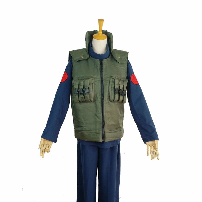 Anime Naruto Hatake Kakashi Cloak Cosplay Costume 4 Anime Naruto Hatake Kakashi Cloak Cosplay Costume - Image 2
