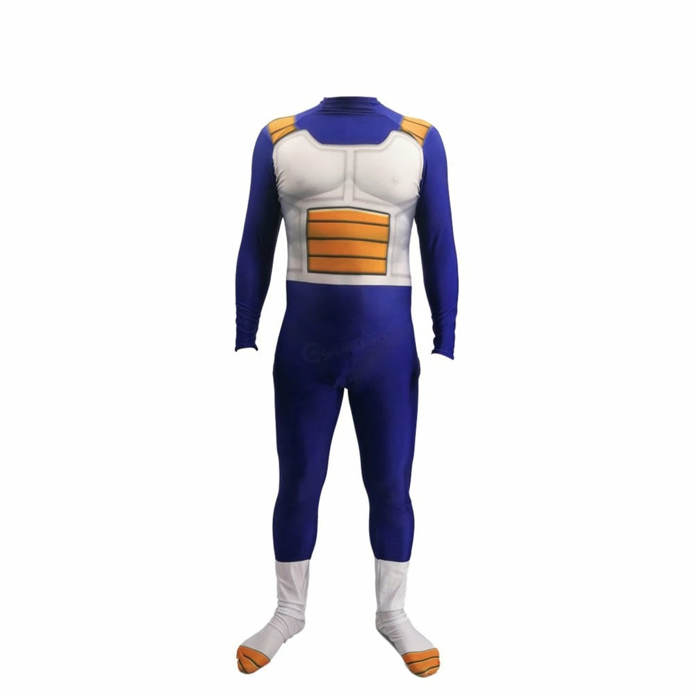 Anime Dragon Ball Vegeta IV Combat Suit Cosplay Costume 4 Anime Dragon Ball Vegeta IV Combat Suit Cosplay Costume - Image 2