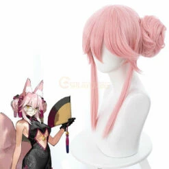 FGO Fate/Grand Order Tamamo No Mae Fox Secretary Cheongsam Su Daji Pink Cosplay Wigs -COSPLAY CLANS Sales Store 2 82d26450 18b6 4ff8 9055 05cf1141e936