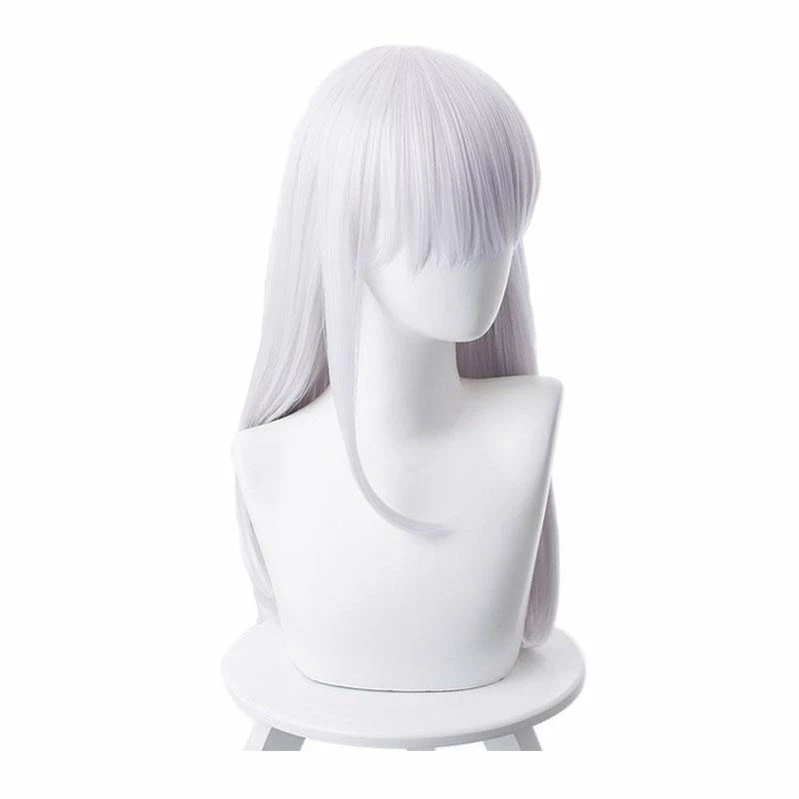 FGO Fate Grand Order Kama 55cm Long Silver Halloween Cosplay Wigs 5 FGO Fate Grand Order Kama 55cm Long Silver Halloween Cosplay Wigs - Image 3