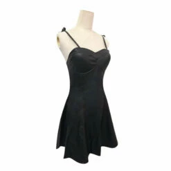 Anime Future Diary Yuno Gasai Black Leahter Dress Cosplay Costume -COSPLAY CLANS Sales Store 2 9661f8ec 1c9f 4e51 a1f9 c3bd58e798a4