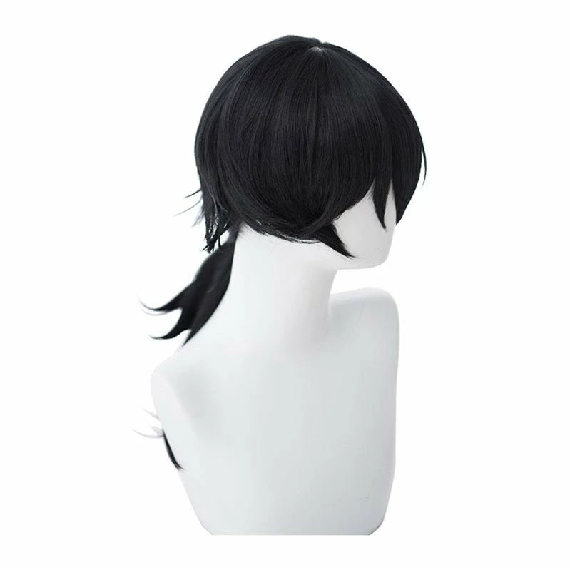 FGO Fate/Grand Order Ryouma Sakamoto 50cm Black Halloween Cosplay Wigs 5 FGO Fate/Grand Order Ryouma Sakamoto 50cm Black Halloween Cosplay Wigs - Image 3