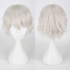 Classic Short 30cm Man Fashion Various Color White Black Gray Brown Pink Red Pruple Blonde Anime Cosplay Wigs -COSPLAY CLANS Sales Store 2 a1182a41 5e98 4987 8310 768ba59ffacf