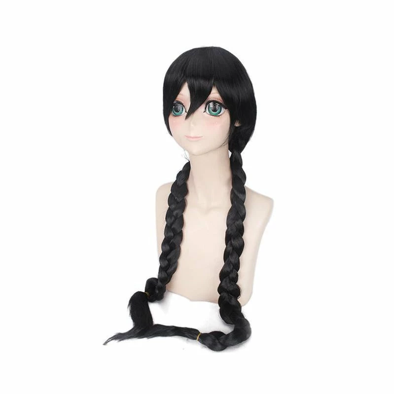 Anime Danganronpa: Trigger Happy Havoc Toko Fukawa Black Long Cosplay Wigs 3 Anime Danganronpa: Trigger Happy Havoc Toko Fukawa Black Long Cosplay Wigs