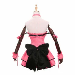 Anime Date A Live Kurumi Tokisaki Pink Cat Maid Dress Cosplay Costume -COSPLAY CLANS Sales Store 2 b7a7d8e1 8072 4b9f 92cb 1a4b552af766