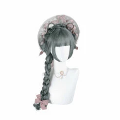 Women Fashion Long Gray Wavy Sweet Bangs Lolita Wig -COSPLAY CLANS Sales Store 2 c79aad94 c190 418c b9bf a7b0cd5a127c