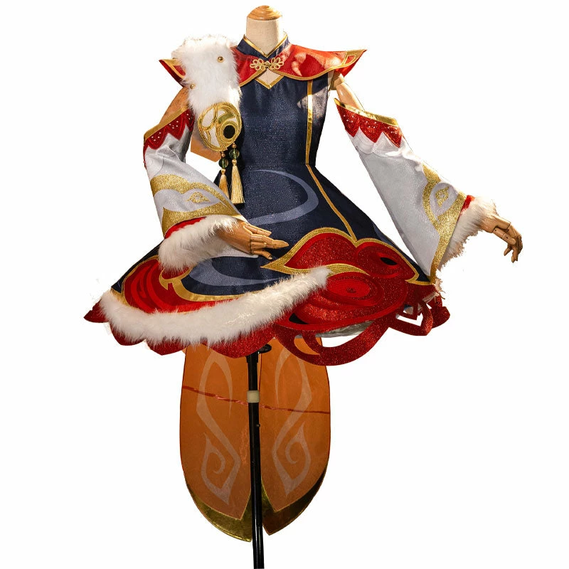 Game LOL Cinematic Mythmaker Gwen Cosplay Costumes 4 Game LOL Cinematic Mythmaker Gwen Cosplay Costumes - Image 2