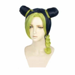 Anime JoJo's Bizarre Adventure Stone Ocean Jolyne Cujoh Mixed Light Green Cosplay Wigs -COSPLAY CLANS Sales Store 2 d6aa313a c1dd 4319 84a1 2947f6493731