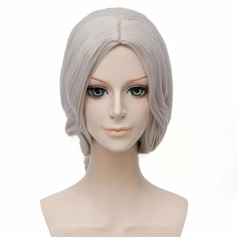 Game Identity V Photographer Joseph Desaulniers Silver Cosplay Wigs 4 Game Identity V Photographer Joseph Desaulniers Silver Cosplay Wigs - Image 2