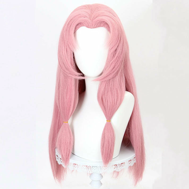 Game Naraka: Bladepoint Tsuchimikado Kurumi Pink Cosplay Wigs 4 Game Naraka: Bladepoint Tsuchimikado Kurumi Pink Cosplay Wigs - Image 2