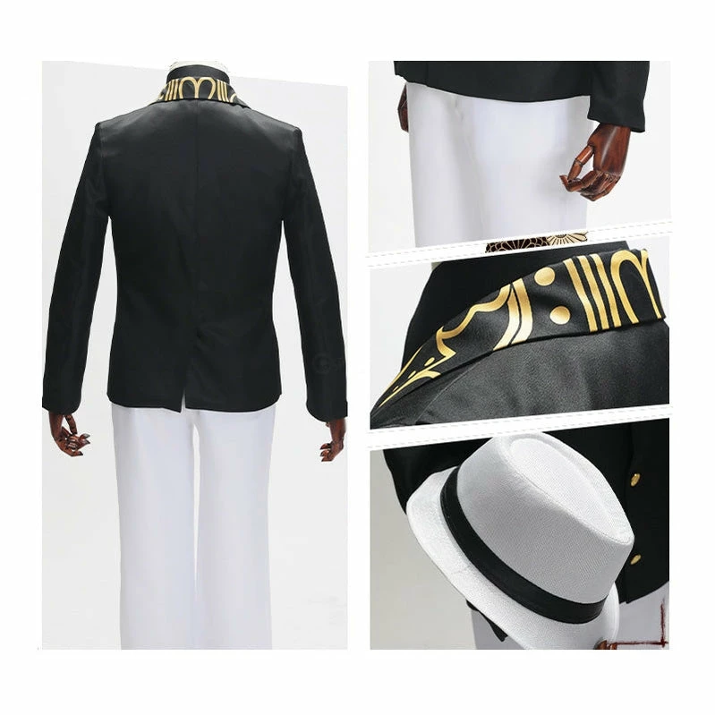 Anime Demon Slayer Kimetsu No Yaiba Muzan Kibutsuji Suits Halloween Cosplay Costume 5 Anime Demon Slayer Kimetsu No Yaiba Muzan Kibutsuji Suits Halloween Cosplay Costume - Image 3