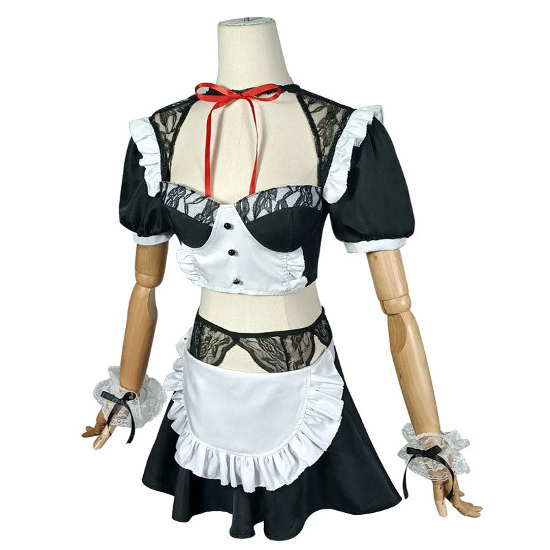 Anime My Dress-Up Darling Marin Kitagawa Sexy Maid Cosplay Costumes 4 Anime My Dress-Up Darling Marin Kitagawa Sexy Maid Cosplay Costumes - Image 2