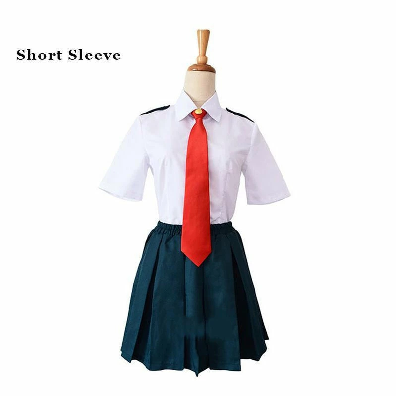 Anime My Hero Academia Female School Uniform Cosplay Costume 6 Anime My Hero Academia Female School Uniform Cosplay Costume - Image 4
