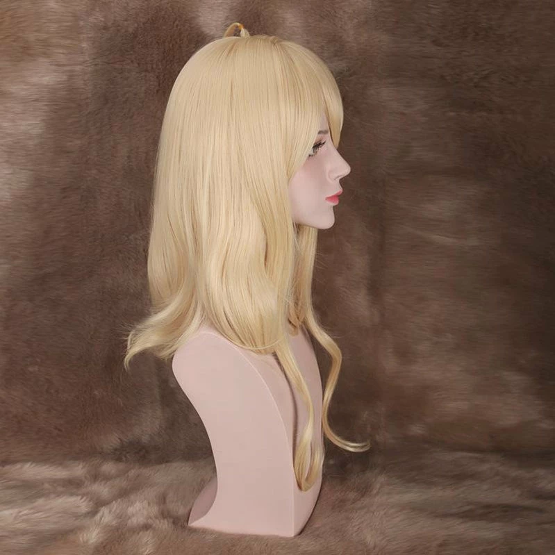 Anime Danganronpa V3: Killing Harmony Kaede Akamatsu Long Straight Blonde Cosplay Wigs 5 Anime Danganronpa V3: Killing Harmony Kaede Akamatsu Long Straight Blonde Cosplay Wigs - Image 3