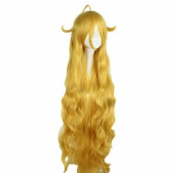 Anime Fairy Tail Mavis Vermilion Long Golden Cosplay Wigs -COSPLAY CLANS Sales Store 3 0077ca51 6684 4936 87dc 507584a11d39