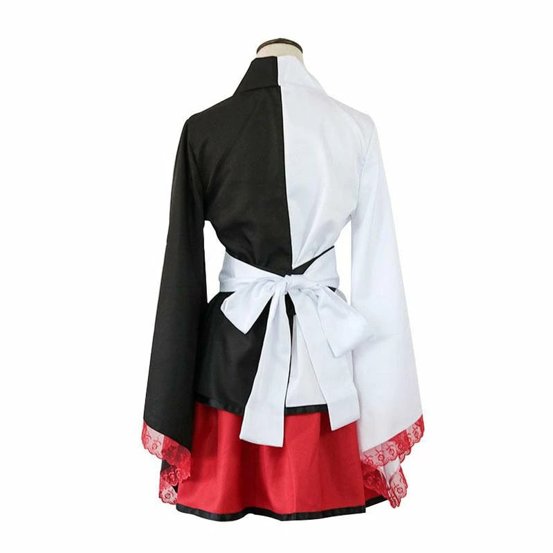 Danganronpa: Trigger Happy Havoc Monokuma Black And White Bear Kimono Cosplay Costumes 5 Danganronpa: Trigger Happy Havoc Monokuma Black And White Bear Kimono Cosplay Costumes - Image 3