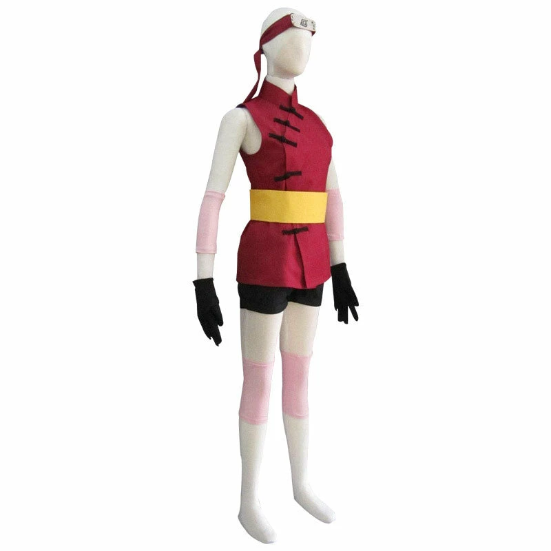 Anime Naruto The Last-Sakura Haruno Childhood Cosplay Costumes 5 Anime Naruto The Last-Sakura Haruno Childhood Cosplay Costumes - Image 3