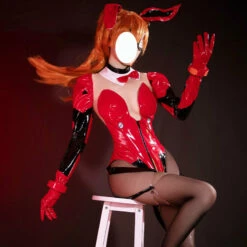 EVA Neon Genesis Evangelion Asuka Langley Soryu Bunny Girl Swimsuit Cosplay Costumes -COSPLAY CLANS Sales Store 3 123cc657 8c7c 4e10 97d9 d144514a66aa