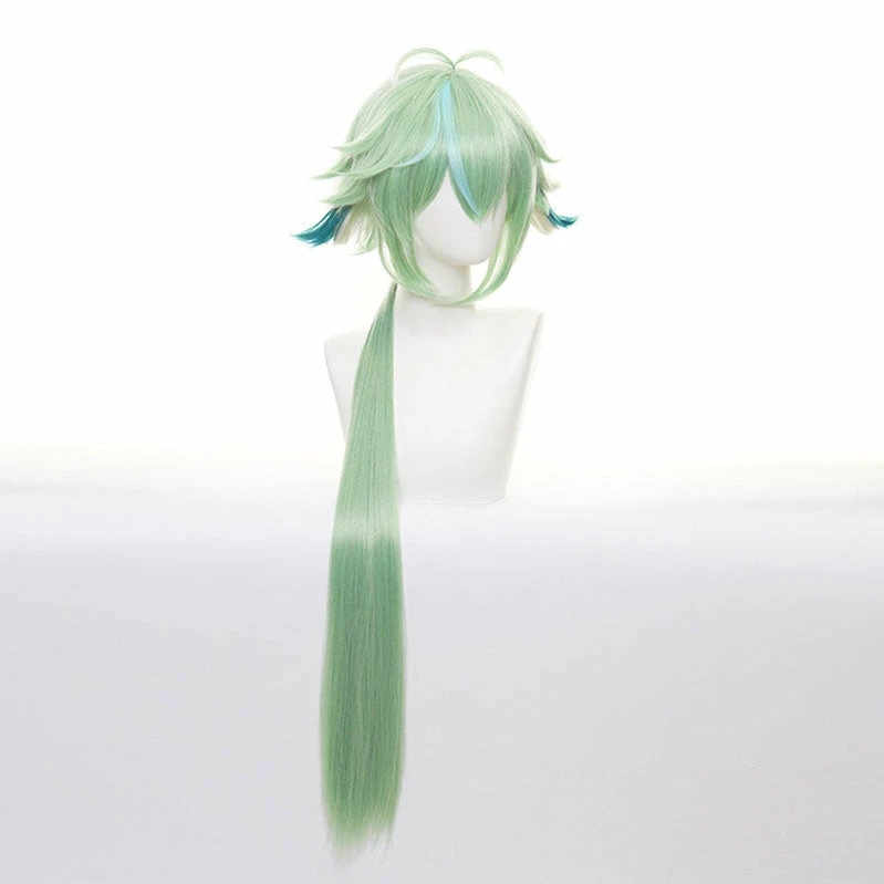 Game Genshin Impact Sucrose Long Fluorescent Green Cosplay Wigs 5 Game Genshin Impact Sucrose Long Fluorescent Green Cosplay Wigs - Image 3