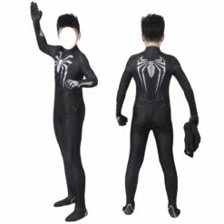Spider-Man PS5 Miles Morales Symbiote Black Suit Kids Cosplay Costumes -COSPLAY CLANS Sales Store 3 20647914 4a7f 4b06 89ab e8c1b3a66809