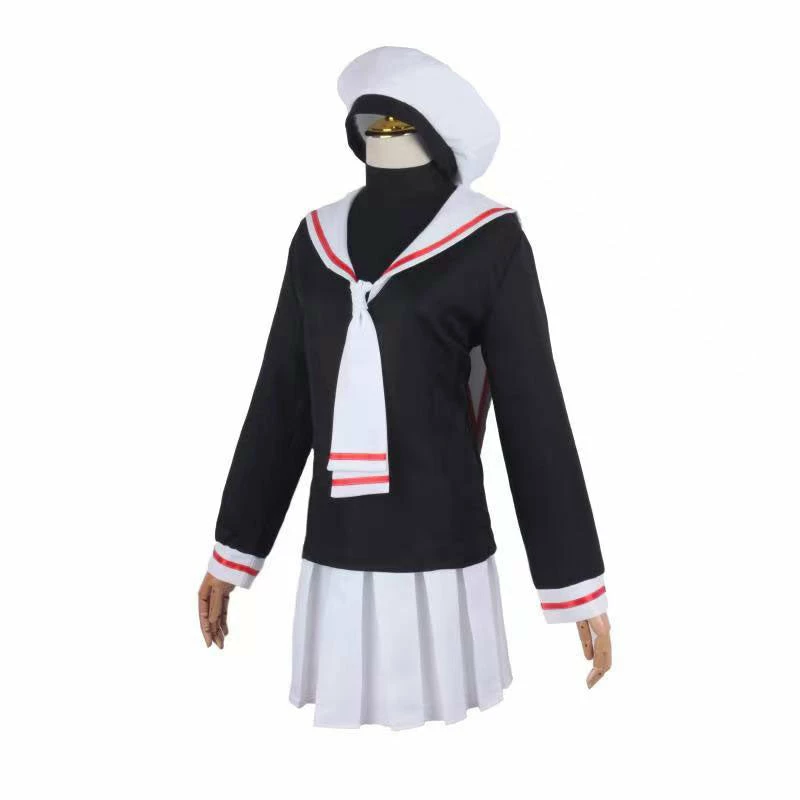 Anime Cardcaptor Sakura Sakura Kinomoto Uniform Cosplay Costumes 5 Anime Cardcaptor Sakura Sakura Kinomoto Uniform Cosplay Costumes - Image 3