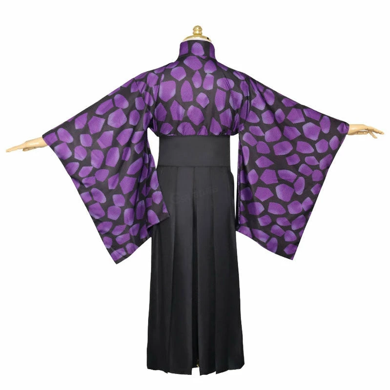 Anime Demon Slayer Kimetsu No Yaiba Kokushibou Tsugikuni Michikatsu Cosplay Costumes 6 Anime Demon Slayer Kimetsu No Yaiba Kokushibou Tsugikuni Michikatsu Cosplay Costumes - Image 4