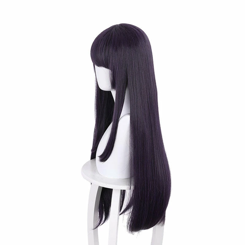Anime Osananajimi Ga Zettai Ni Makenai Love Comedy Kachi Shirokusa Black Purple Long Cosplay Wig 5 Anime Osananajimi Ga Zettai Ni Makenai Love Comedy Kachi Shirokusa Black Purple Long Cosplay Wig - Image 3