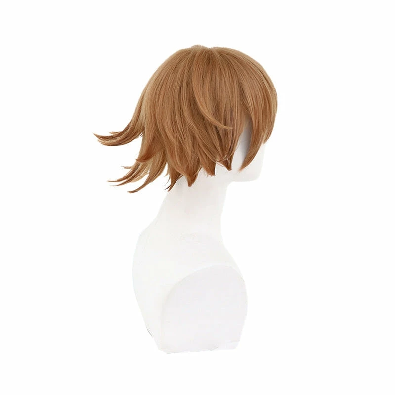 Anime Danganronpa: Trigger Happy Havoc Chihiro Fujisaki Short Brown Cosplay Wigs 6 Anime Danganronpa: Trigger Happy Havoc Chihiro Fujisaki Short Brown Cosplay Wigs - Image 4