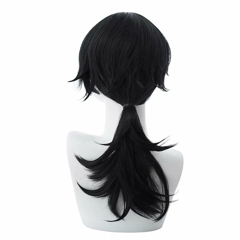 FGO Fate/Grand Order Ryouma Sakamoto 50cm Black Halloween Cosplay Wigs 7 FGO Fate/Grand Order Ryouma Sakamoto 50cm Black Halloween Cosplay Wigs - Image 5