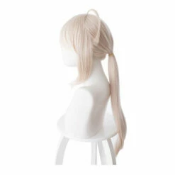 FGO Fate/Grand Order Saber Altria Chemical 70cm Light Pink Yellow Ponytail Cosplay Wigs -COSPLAY CLANS Sales Store 3 42a5c6f4 77c3 4c23 b491 81f2003b4a07