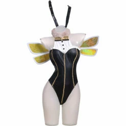 Game Final Fantasy VII Remake Aerith Gainsborough Bee Bunny Girl Cosplay Costume -COSPLAY CLANS Sales Store 3 471e395d 460a 4f7a 8608 7a6c42e5236b