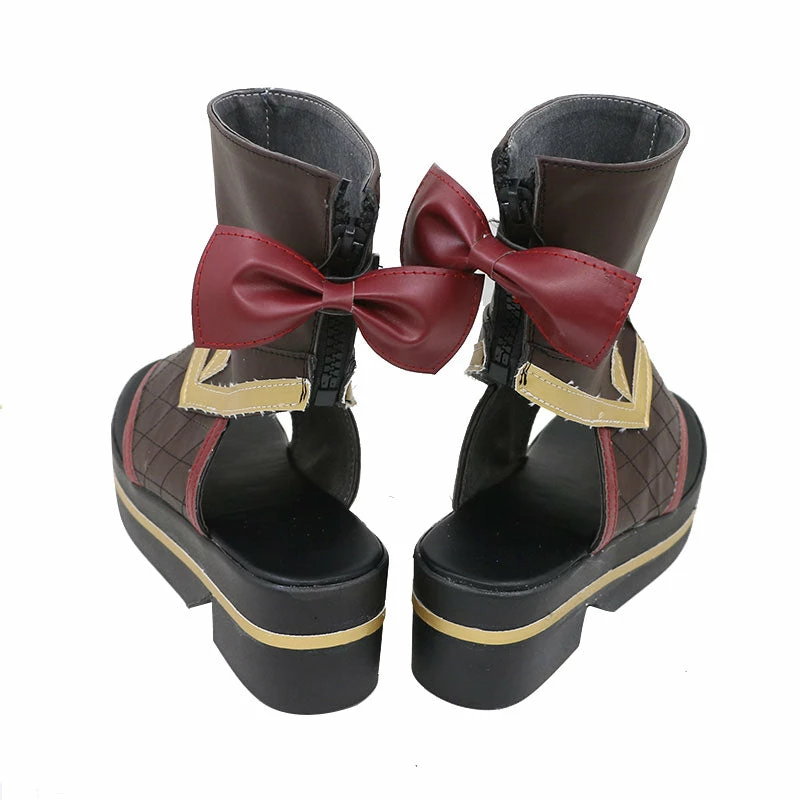 Game Genshin Impact Kuki Shinobu Cosplay Shoes 5 Game Genshin Impact Kuki Shinobu Cosplay Shoes - Image 3