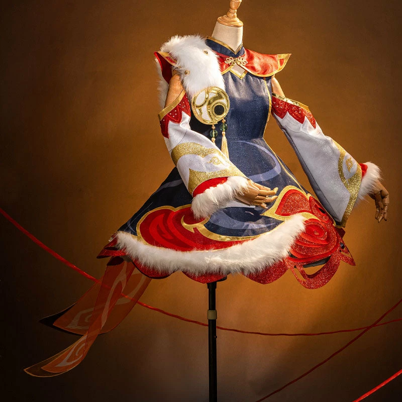 Game LOL Cinematic Mythmaker Gwen Cosplay Costumes 5 Game LOL Cinematic Mythmaker Gwen Cosplay Costumes - Image 3