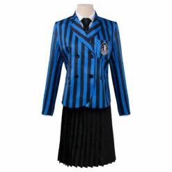 The Addams Family Wednesday Addams Short School Uniform Cosplay Costumes -COSPLAY CLANS Sales Store 3 6ab51d84 8abd 4dc1 b908 346b6829e0ba