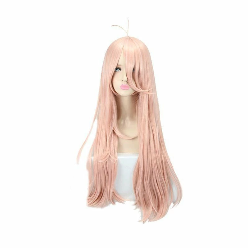 Anime Danganronpa V3: Killing Harmony Iruma Miu 80cm Long Straight Pink Cosplay Wigs 5 Anime Danganronpa V3: Killing Harmony Iruma Miu 80cm Long Straight Pink Cosplay Wigs - Image 3