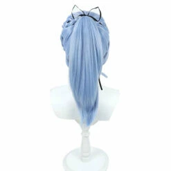 Hololive English Virtual YouTuber Hosimati Suisei Single Ponytail Cosplay Wig -COSPLAY CLANS Sales Store 3 6f3d8214 f501 42bf b783 47fe3d943c31
